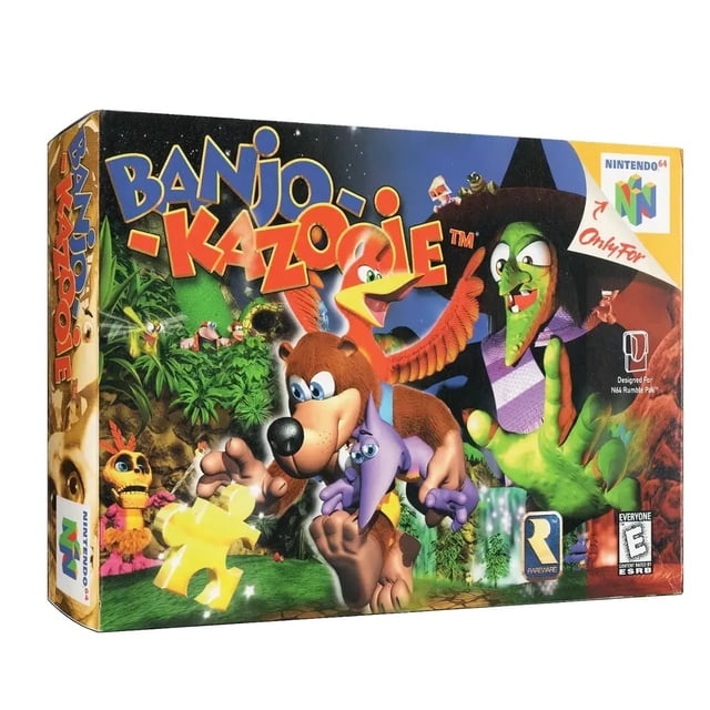 Banjo Kazooie Nintendo 64 En Caja Con Manual
