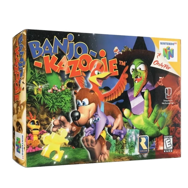 Banjo Kazooie Nintendo 64 En Caja Con Manual