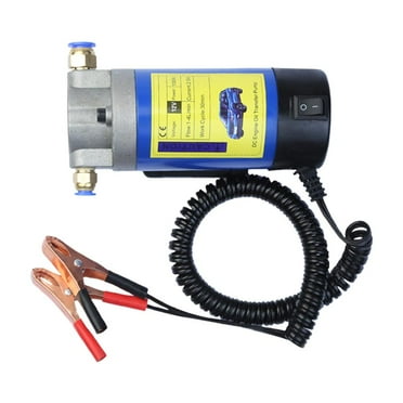 12V 100W Oil Change Pump Extractor Diesel Fluid Scavenge Suction Transfer Pu A7A4