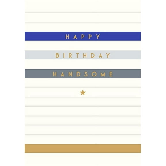 The Art File Handsome Birthday Card for Him / Man