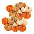 thumbnail image 1 of Cojín de Color de calabazas Zulema 24x de terciopelo, 1 of 7