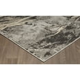 thumbnail image 4 of Erbanica Tapis 8' x 10' Gris Moderne Tidal, 4 of 5