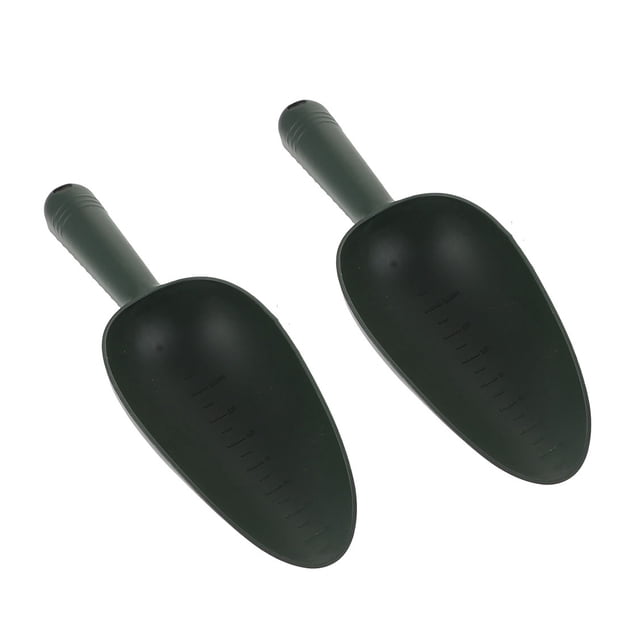BESTYASH 2Ud Plástica Para Y Trasplante Con Mango Ergonómico Oscuro