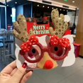 thumbnail image 4 of Venta al por mayor Marco de anteojos de Navidad Marco de anteojos de alce de Papá Noel Fiesta de Navidad Juguetes decorativos para niños, 4 of 4