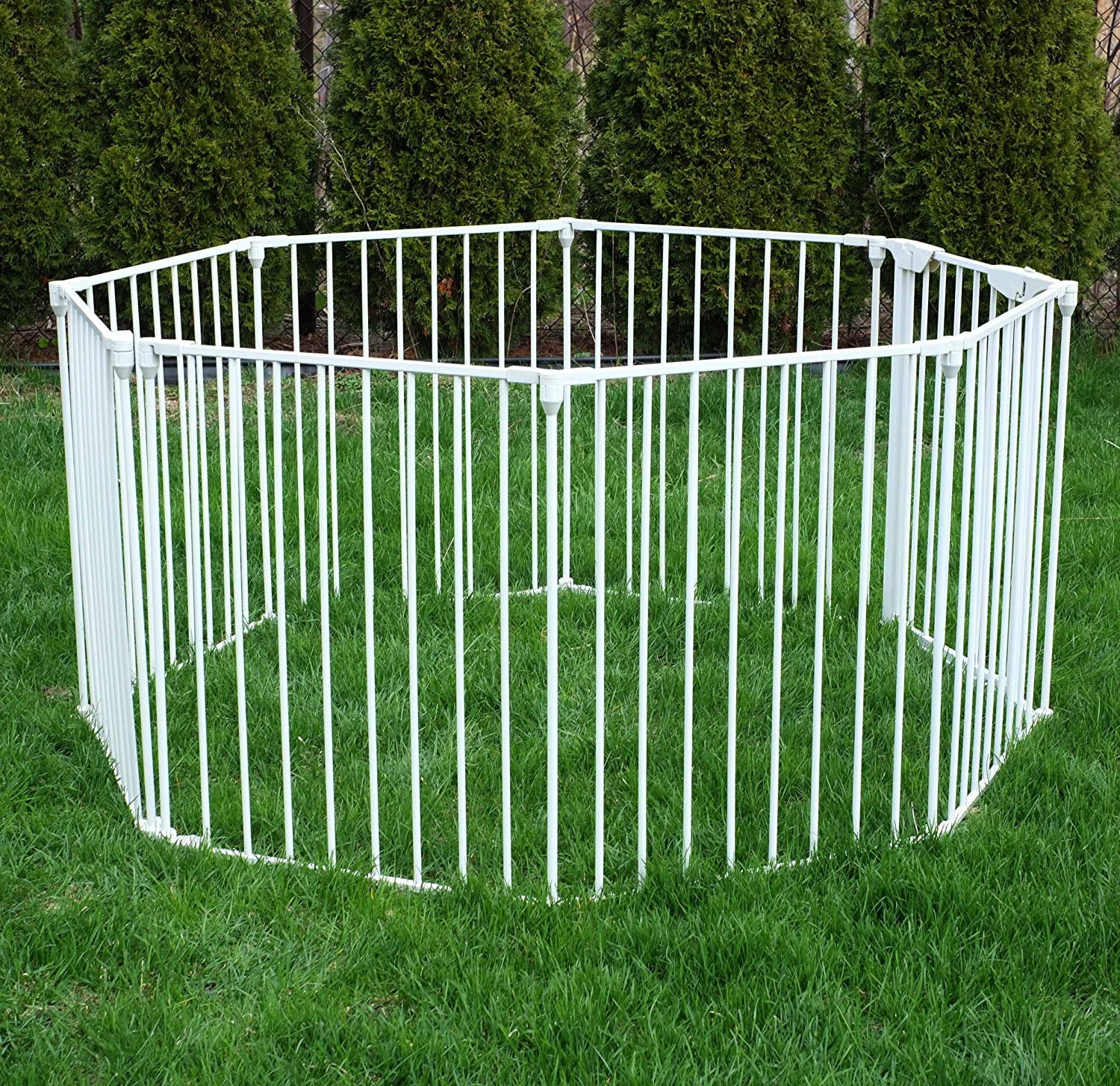 8 Paneled Fireplace Safety Fence with Door Walmart Canada