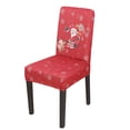 thumbnail image 1 of Sumhomie Christmas Printed Short Dining Chair Slipcover Cover, 1 of 2