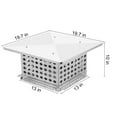 thumbnail image 2 of Towallmark Chimney Cover, Chimney Rain Caps, Fireplace Chimney Caps for Outside Adjustable Bottom to Fit Existing Clay Flue Tile Sizes, 2 of 7