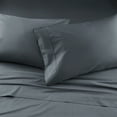 thumbnail image 3 of Better Homes & Gardens 300 Thread Count Gray Cotton Percale Pillowcases, Queen (2 Count), 3 of 6