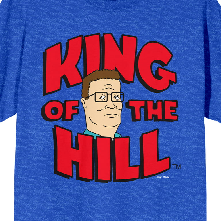 King Of The Hill Hank Hill Logo Crew Neck Short Sleeve Royal Heather  Women's T-shirt : Target