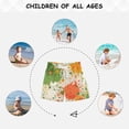 thumbnail image 6 of Kids' Beach Pants Comfortable Swim Trunks Paint Splatter Pattern Shorts for Pool Vacation and Lounge Wear Large, 6 of 8