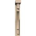 thumbnail image 2 of Ekena Millwork 4"W x 24"D x 28"H Merced Block Rough Sawn Bracket w/ Offset Brace, Douglas Fir, 2 of 25