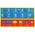 thumbnail image 3 of KC Cubs Playtime Collection ABC Numbers Shapes Educational Rug 3'3"x4'7", 3 of 13