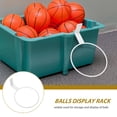 thumbnail image 3 of CIMAXIC 2Ud Organizador De Balones De Baloncesto Y Fútbol Con Montaje En Pared, 3 of 8