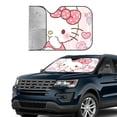 thumbnail image 6 of Hello Kitty Car Windshield Sunshades, Front Windshield Sun Shade, Hardened Sun Visor Shield Cover, Foldable Reflector For Car Truck Suv, Keeps Your Vehicle Cool, 6 of 8