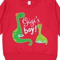 thumbnail image 3 of Inktastic Gigi Boy Grandson Dinosaur Toddler Sweatshirt, 3 of 4