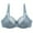 Womens Light Blue Everyday Bras, variant on Olyvenn Women's Trendy Unlined Sheer Lace Bra Underwire Embroidery Push Up Brassiere Pink Bralette Beige XXL