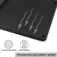 thumbnail image 6 of Allytech Galaxy Tab S6 Lite 10.4“ Case 2022/2020 Model (SM-P610/P613/P615/P619), Slim Auto Sleep Wake Smart Cover Multi Angle Stand TPU Back Shell Case for Samsung Galaxy Tab S6 Lite 10.4" - Black, 6 of 6