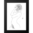 thumbnail image 2 of Artographie Studio 18x24 Black Modern Framed Museum Art Print Titled - Flower Girl, 2 of 5
