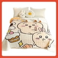 thumbnail image 6 of Powdered Chiikawa blanket cartoon milk velvet thickened office lunch blanket household sofa cover blanket, 6 of 10