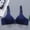 Dark Blue, variant on Titcea Bras for Women No Underwire Lace Solid Color Breathable Bras Soft Comfort Everyday Bras