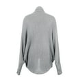 thumbnail image 3 of Vedolay Women's Tops Women's Oversized Trendy Fashion Casual Dressy Casual Jackets,Gray XL, 3 of 5