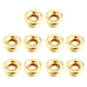 thumbnail image 2 of 10 piezas de cuentas sueltas con agujeros, cuentas espaciadoras pulidas DIY, suministros de joyería populares de varios tamaños para collar Ropa, zapatos y accesorios Miscelánea Dorado 5 mm Guardurnaity AP010776-18B, 2 of 6