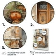 thumbnail image 3 of Designart "Old Town Doorways Lyon s French Welcome I" France Floater Framed Canvas Art Print, 3 of 7