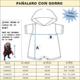 thumbnail image 4 of Pañalero de algodón con gorro estampado Marvel Spiderman Marvel  Pañalero0169, 4 of 4