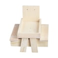 thumbnail image 1 of Comedero para ardillas, mesa de madera para pájaros, con tuercas colgantes, ventana para pájaros, comedero para jardín, Patios, loros al aire libre, 1 of 10