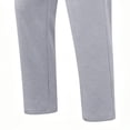 thumbnail image 6 of TKKCS Boys Straight Leg Sweatpants Lightweight Open Bottom Elastic Waist Loose Fit Athletic Casual Pants with Pockets Gray 9-10Years, 6 of 7