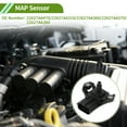 thumbnail image 2 of Sensor de Presión Absoluta del Colector MAP Único para SUBARU Forester III (SH9) 2.5 para AWD 2009-2013 No.22627AA470 1 Pc, 2 of 6