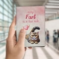 thumbnail image 4 of Every Fart is Love Note Exotic Shorthair Guilty Face Happy Valentine's Travel Passport Wallet Cat Lover Kitten Owner Gifts PU Leather Passport Holder Cover - 01016, 4 of 5