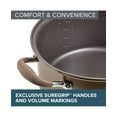 thumbnail image 3 of Anolon Advanced Home 2 Piece Nonstick Cookware Pots and Pans Set, Bronze, 3 of 4