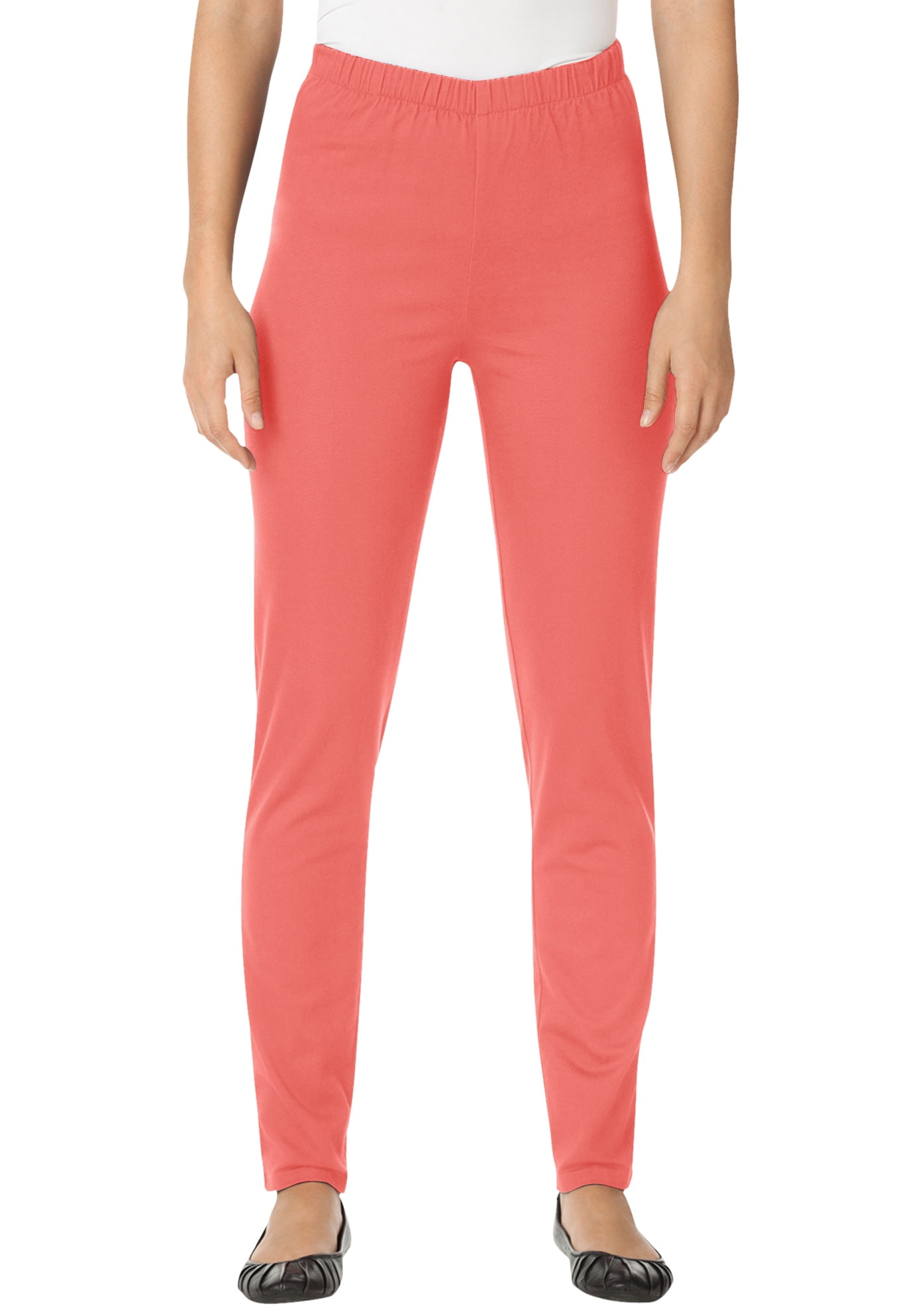 woman within denim leggings