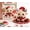 White, variant on XIA0LE Christmas Highland Cow Pearl Diy Kit, Christmas Themed Beaded Pearl Art Craft Set, Fun Hand‑Making Project For Adults Holiday Activity (White)