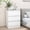 3 Drawer-White, variant on Spaco 3 Drawers Dresser, 24" Tall Modern Chest of Drawers, Wood Drawer Organizer for Bedroom, Living Room, Hallway, Entryway, Black