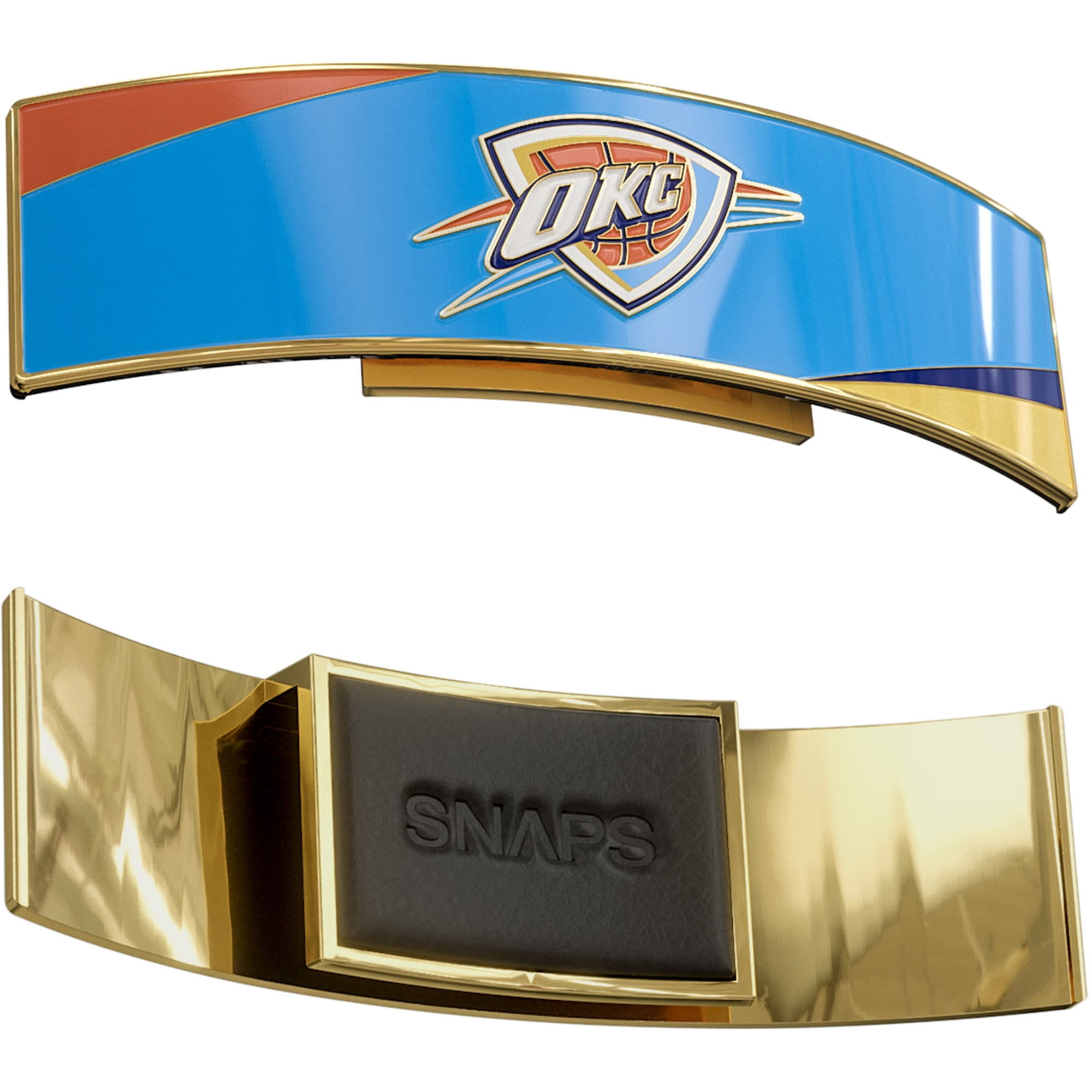 Snaps Oklahoma City Thunder Hat Strap Accessory Clip