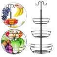 thumbnail image 4 of Multifuncional Cuenco de Cocina, Estante de Almacenamiento de Artículos Pequeños de Verduras, Cuenco de Almacenamiento Pa SOLEDAD canasta de frutas, 4 of 9