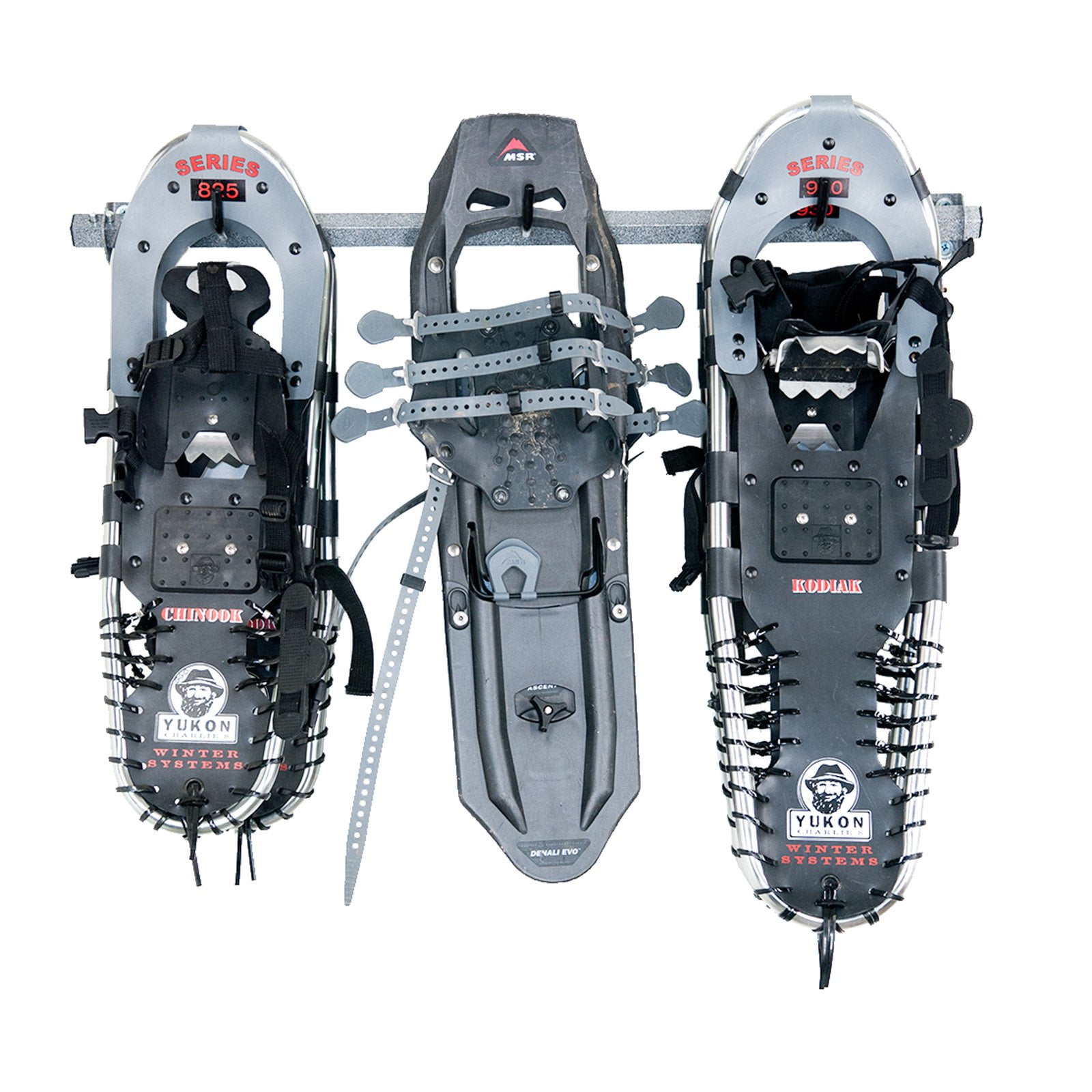 Monkey Bars Small Snowshoe Rack by Gorgeous Garage LLC