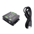 thumbnail image 1 of 2X Convertisseur Industriel USB vers RS232/RS485/TTL Isolé avec Circuits de Protection Intégrés FT232RL Diode, 1 of 7