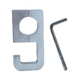 thumbnail image 3 of Motorcycle Bike Installation Durable Handlebar Luggage Hanger Hook argent, 3 of 7