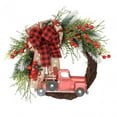 thumbnail image 4 of Guirlande de Porte de Noël Porte d'Entrée Porte de Cheminée Intérieure Couronne pour la Vie, 4 of 9