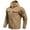 C93/Khaki, variant on Rggeeun Jackets For Men Casual Winter Warm Lined Style Windproof Outdoor Coat For Fall Daily Wear Outwear Fashion
