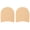 Cowhells Color, variant on Suodoka Rubber Anti Slip Shoe Replacement Sole Pad, Thicken Heel Grips Protectors for Men & Women Footwear Maintenance (1 Pair, 3.5x3.3 inches / 9x8.5 cm) - Cowhells Color