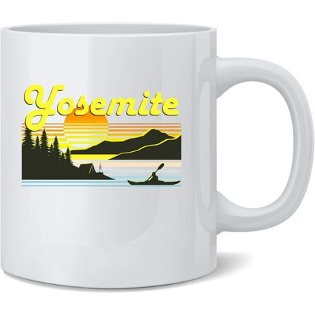 

Yosemite Retro Travel Ceramic Coffee Mug Tea Cup Fun Novelty Gift 12 oz