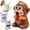 Monkey, variant on Portable Small Food Fan, USB Rechargeable Cute, Monkey Coffee Chiller for Cup for Hot Drinks Food Home Office Kitchen