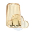 thumbnail image 1 of Soporte para cepillos de dientes montado en la pared Unique Bargains con taza naranja 4,33 x 2,56, 1 of 7