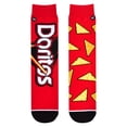 thumbnail image 2 of ODD SOX – Doritos Nacho Cheese Tortilla Chip Logo Novelty Crew Socks – Size Large – Men’s 8–12 /, 2 of 6