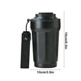thumbnail image 3 of 316 Stainless Steel Smart Insulated Coffee Mug | LED Temperature Display | Vacuum Leak-Proof Travel Mug | Portable Thermos Cup | 16x10cm | Hot & Cold Drinks | 1 Piece, 3 of 6
