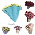 thumbnail image 2 of Product Category Blanket | Handmade Flower Bundle Knit Parabolic Throw for Home & DIY Projects, 2 of 5